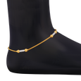 Gold Anklet, , hi-res - image number 1
