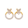 Gold Earring, , hi-res - image number 0