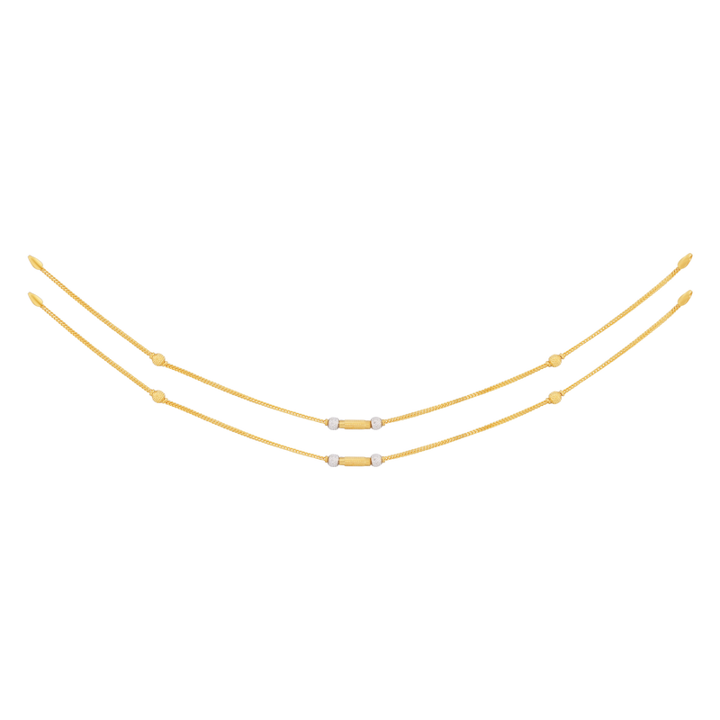 Gold Anklet, , hi-res - image number 0