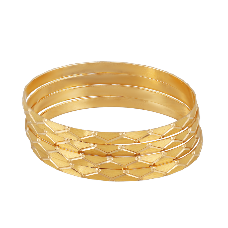 Gold Bangle, , hi-res - image number 1
