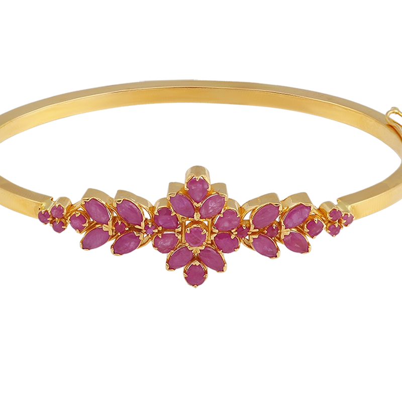 Burmese Ruby Bracelet, , hi-res - image number 1