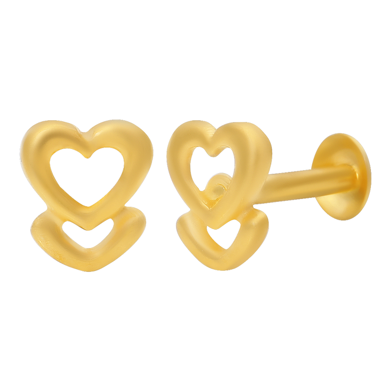 Gold Second Stud, , hi-res - image number 1