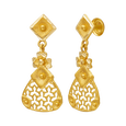 Gold Earring, , hi-res - image number 1