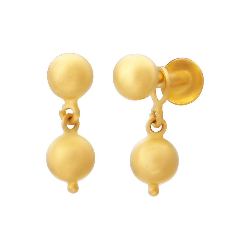 Gold Earring, , hi-res - image number 1