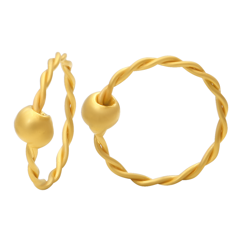 Gold Second Stud, , hi-res - image number 1