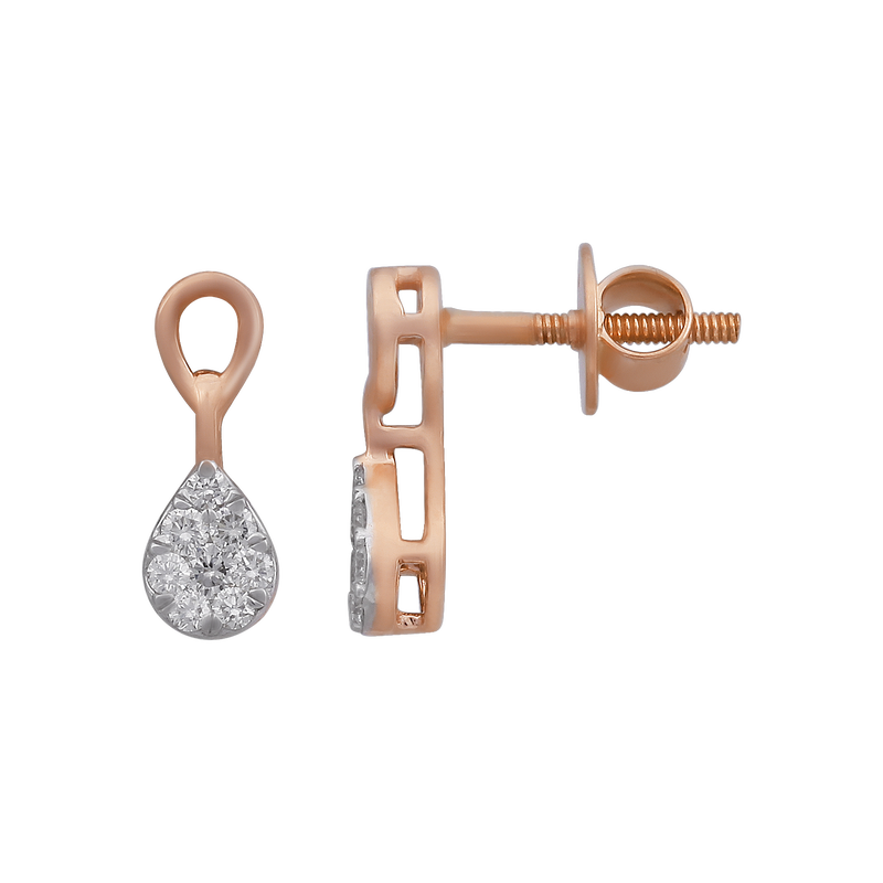 Diamond Earring, , hi-res - image number 1