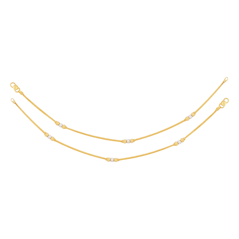 Gold Anklet, , hi-res - image number 0