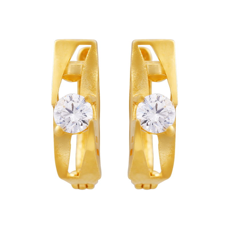 Gold Earring, , hi-res - image number 0