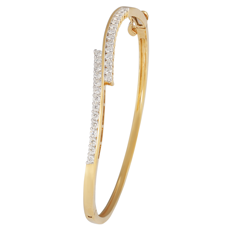 Intertwined Diamond Bracelet, , hi-res - image number 0