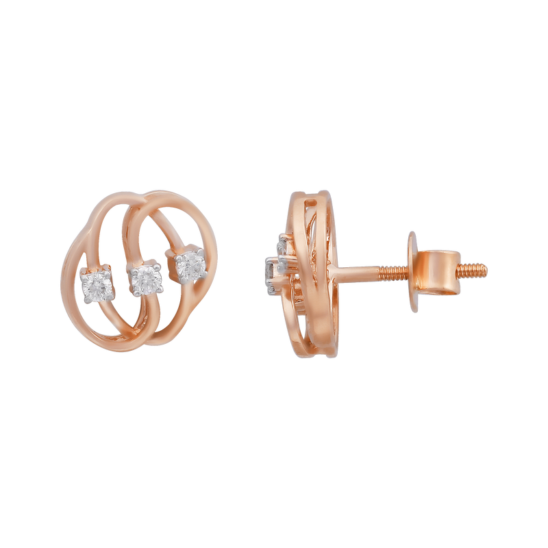 Diamond Earring, , hi-res - image number 1