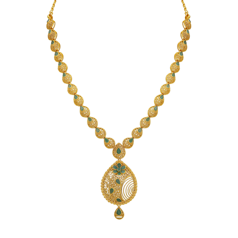 Gold Necklace, , hi-res - image number 0