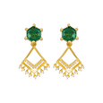 Gold Earring, , hi-res - image number 0