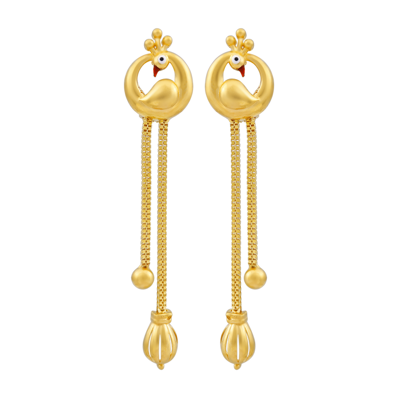 Gold Earring, , hi-res - image number 0