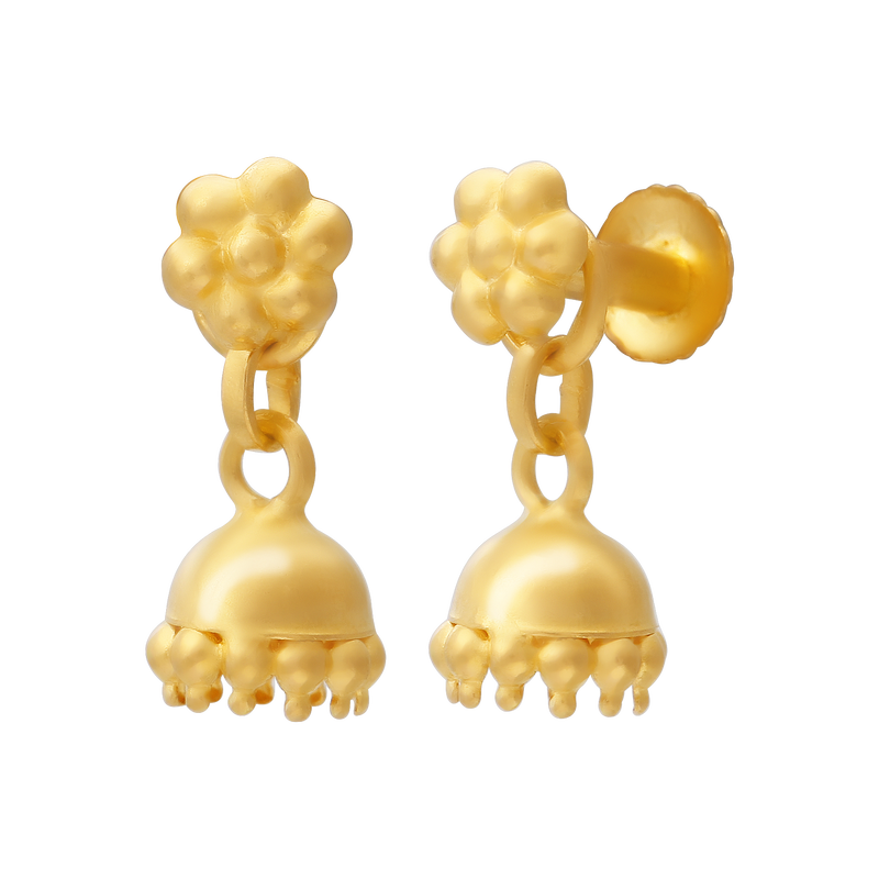 Gold Earring, , hi-res - image number 1