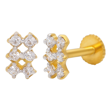 Gold Second Stud