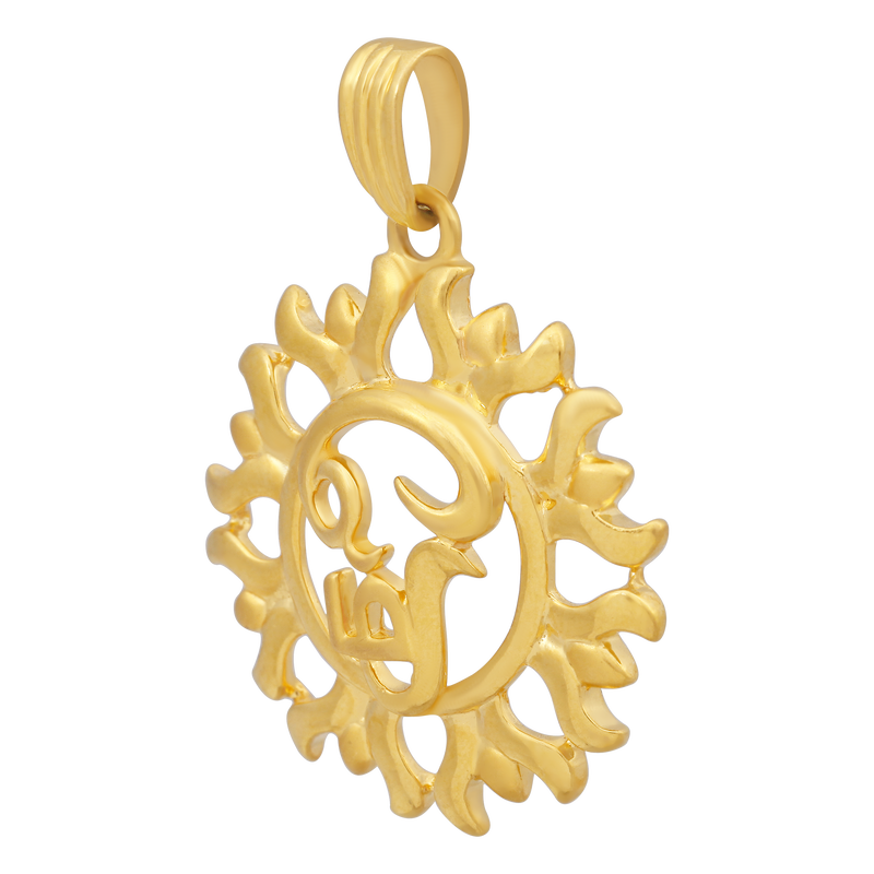 Gold Pendant, , hi-res - image number 1