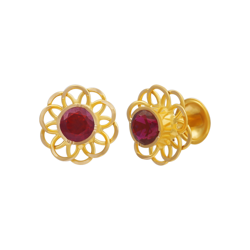 Aura of a blooming flower Stud, , hi-res - image number 1