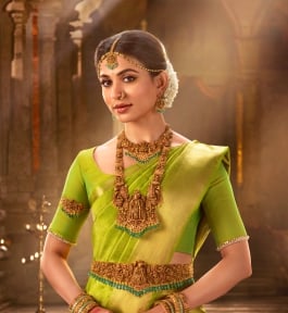 Shop the look featuring coordinated gold jewellery designs