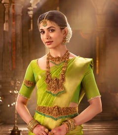 Shop the look featuring coordinated gold jewellery designs
