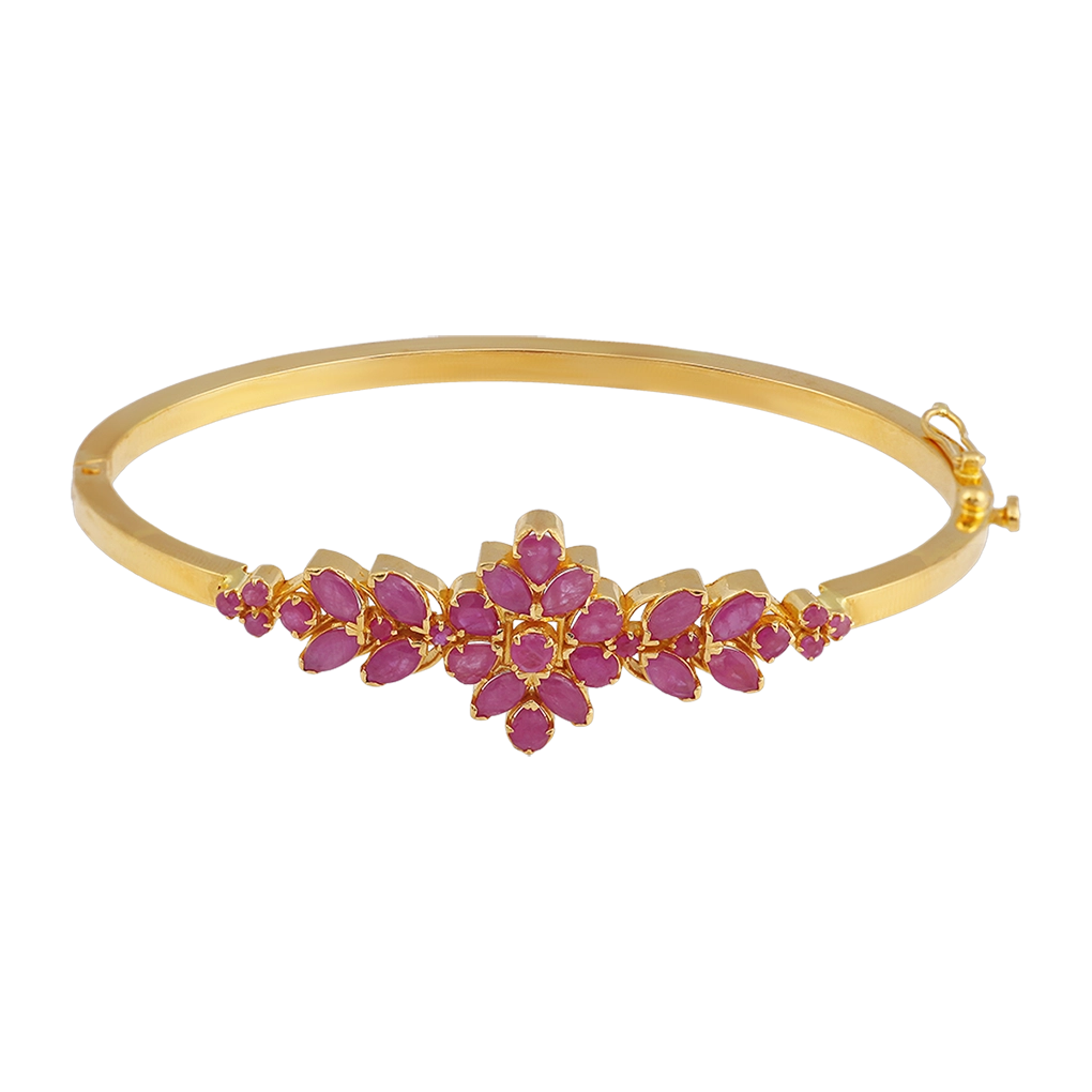 Burmese Ruby Bracelet, , hi-res - image number 0
